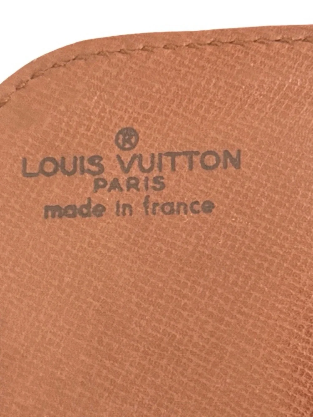 Louis Vuitton Monogram Cartouchiere Crossbody Vintage Brown Leather Shoulder Bag